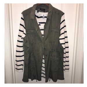 NWT Buffalo by David Bitton Green Utility Vest XXL